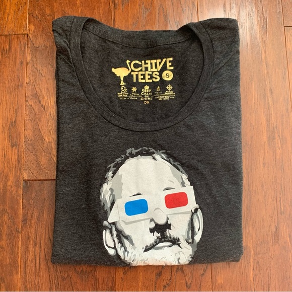 3D Bill Murray Graphic Tee - The Chive - Size S - Picture 7 of 7